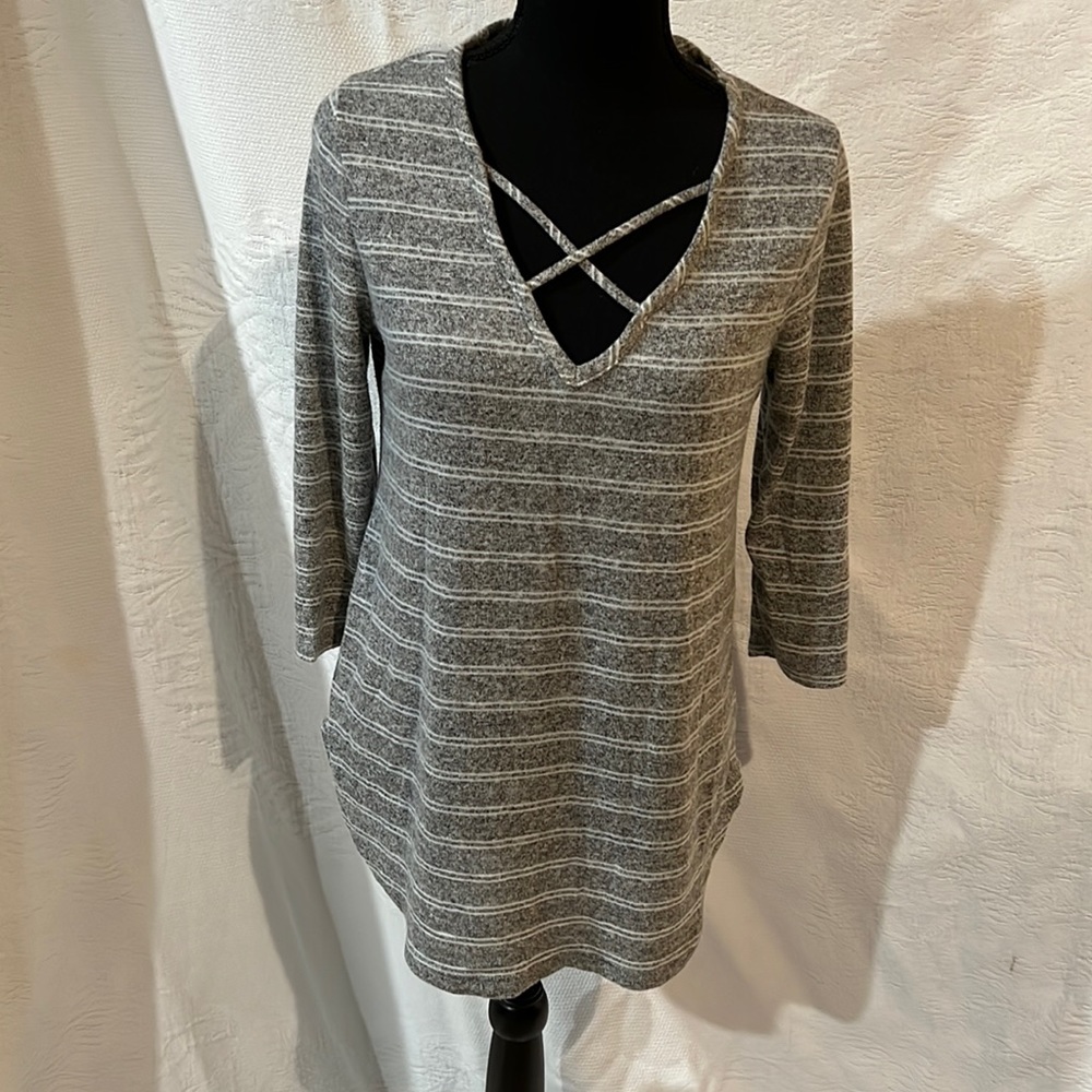 Emory‎ Park dulce 3/4 sleeve knit top, size medium, NWT